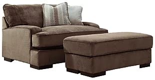 Ashley Fielding Sofa Oversized Chair And Ottoman (APK.